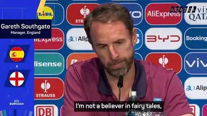 'I don't believe in fairy tales' - Southgate says England have to make it happen