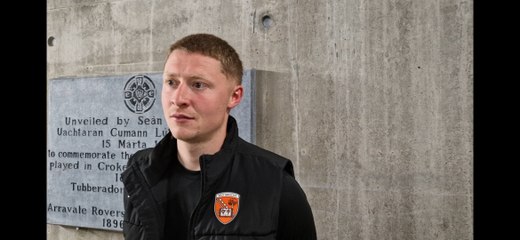 Blaine Hughes Armagh v Kerry post-match