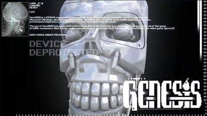 PC Cracktro - Genesis T2 (Terminator 2) for TRSI