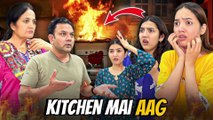 Kitchen mai AAG lag gayi|Sara Khana Jal Gaya|Sistrology-Dailyvlog.pk