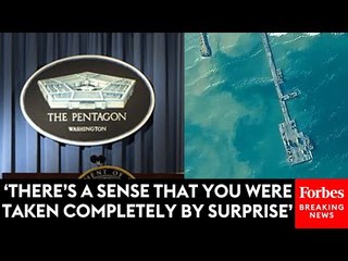Pentagon Spox Grilled On Gaza Pier: ‘Did Anyone Research Summer Mediterranean Sea Conditions?’