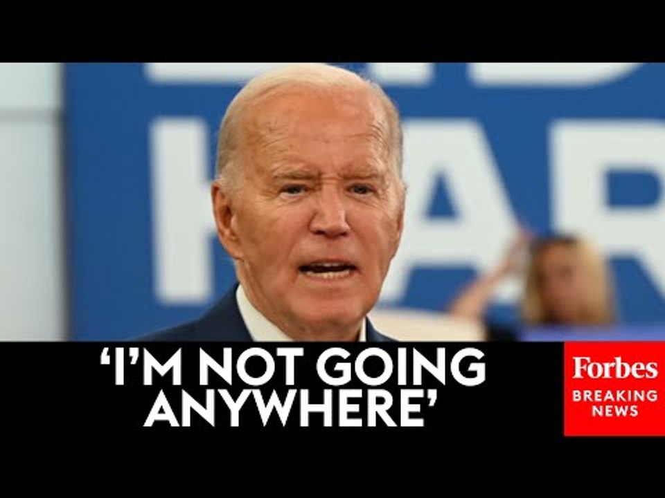 WATCH: President Biden Insists He Will Stay In The Race During MI Rally: 'You Made Me The Nominee'
