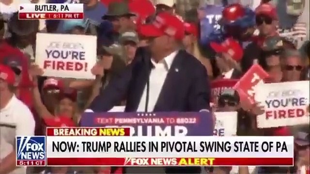 Trump'ın mitinginde silahlı saldırı: Kulağından yaralandı