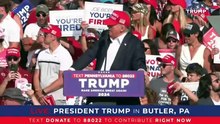 Intentaron dispararle a Donald Trump durante un acto de campaña en Pensilvania