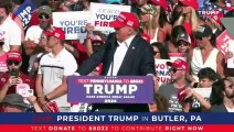 Intentaron dispararle a Donald Trump durante un acto de campaña en Pensilvania