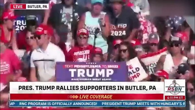 ABD Başkan adayı Donald Trump'ın mitingine silahlı saldırı! Trump yaralandı