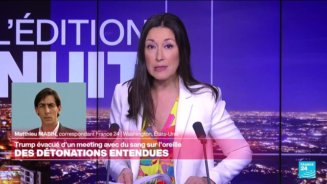 États-Unis : Donald Trump blessé et évacué d'un meeting après des détonations