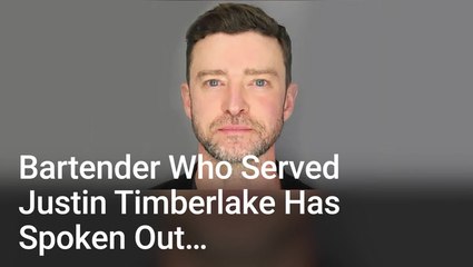 Bartender Who Served Justin Timberlake Has Spoken Out About The Pop Singer's Martini Claim