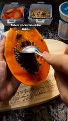 Demais essa canoa de mamão!