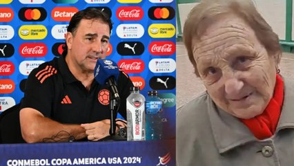 La reacción de Néstor Lorenzo por las emotivas palabras de su madre para la Selección Colombia