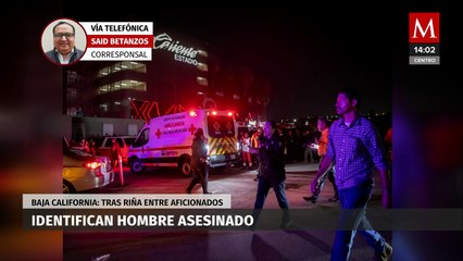 Identifican a aficionado asesinado tras riña en el estadio de Xolos