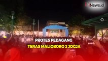 Aksi di Teras Malioboro 2 Jogja Ricuh, Pedagang dan Petugas Keamanan Saling Dorong