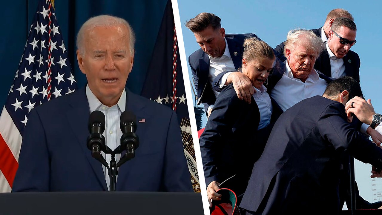 Joe Biden envía mensaje tras atentado a Donald Trump: "No podemos tolerar esto"