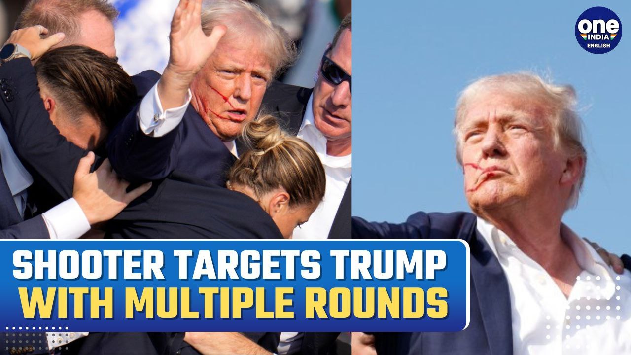 Trump Shooting Latest: 'shooter & Audience Member Dead'| Bloodied Trump Tells Supporters To 'Fight'