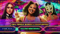 ウィロー・ナイチンゲール vs ジュビア vs ビバ・ヴァン - CMLL世界女子王座決定 3WAYマッチ：NJPW Presents CMLL FANTASTICA MANIA USA 2024（2024年7月13日）