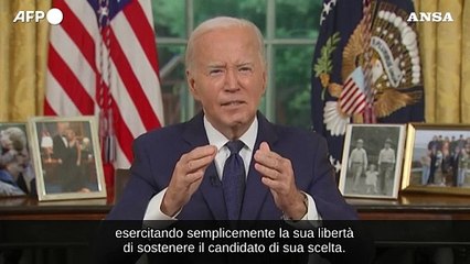 Biden: "L'attentato a Trump ci impone un passo indietro"