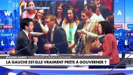 Présidence de l’Assemblée nationale : Manon Aubry accuse Yaël Braun-Pivet de «magouiller» avec le RN pour s'attribuer les postes