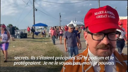 USA : des sympathisants de Trump réagissent à l'attaque en Pennsylvanie