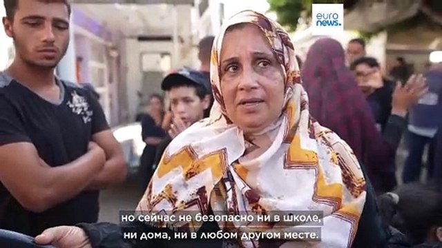 Израильский удар по школе БАПОР в Секторе Газа