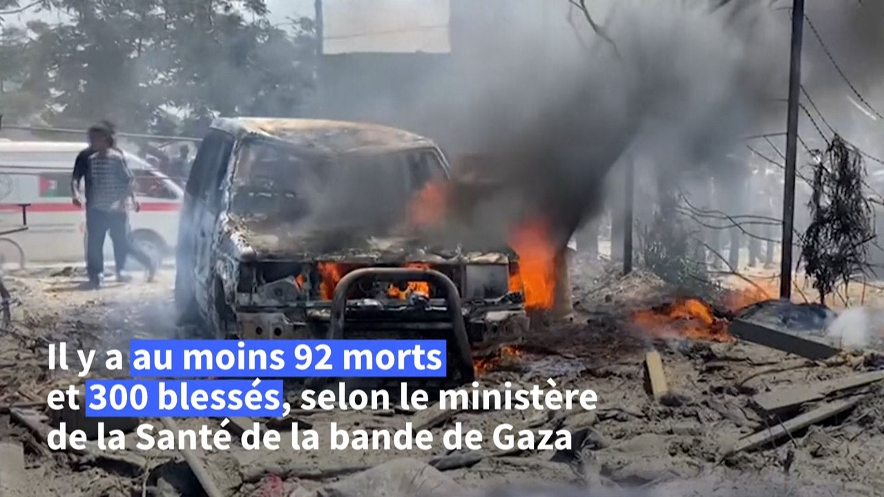 Gaza : des frappes provoquent un carnage dans un camp de déplacés, deux chefs du Hamas visés