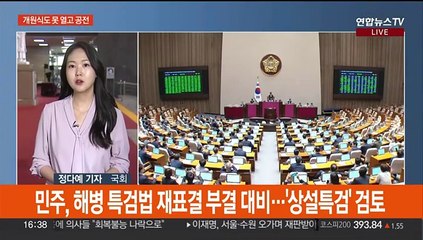 여야 '상설 특검' 공방…당권 레이스 가열