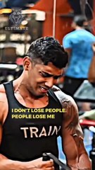 I Don't Lose People, People Lose Me  #workoutmotivation  #fitnessmotivation #gymbeastmode #quotes