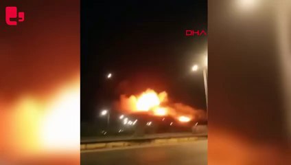 İzmir'in Urla ilçesinde orman yangını