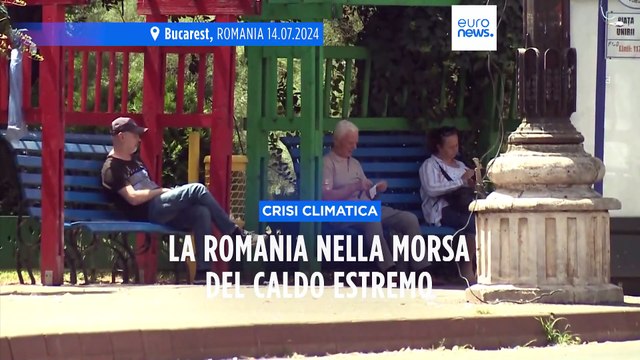 Ondata di calore in Europa: temperature record in Romania, per l'Italia inizia la settimana peggiore