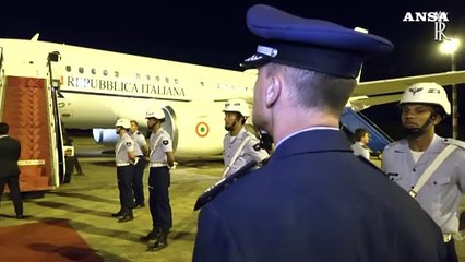 Mattarella arriva a Brasilia, sara' ricevuto da Lula