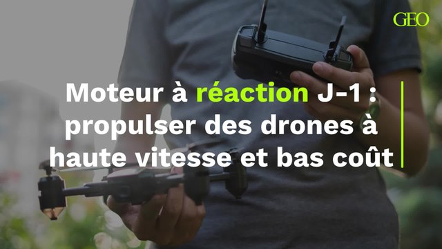 Moteur à réaction J-1, la révolution pour propulser des drones à haute vitesse et bas coût
