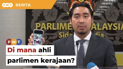 Di mana ahli parlimen kerajaan isu protes mogok lapar, soal ahli parlimen PN