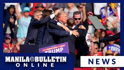 Скачать видео: Trump rally shooting is being investigated as an assassination attempt, officials say