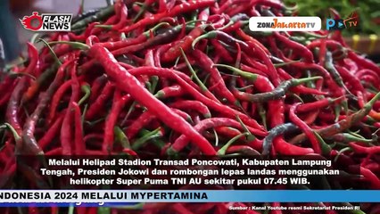 PRESIDEN JOKOWI KUNJUNGI TANGGAMUS SAAT HARI KEDUA KUNJUNGAN KERJA DI LAMPUNG, LANJUT SIDAK KE RSUD DAN PASAR KOTA AGUNG