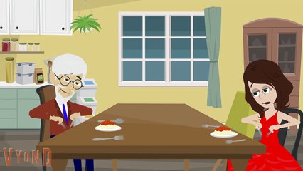 Addie talks back to her father and destroys dinner (Made be Cornelius McDonald - JCAW Girls