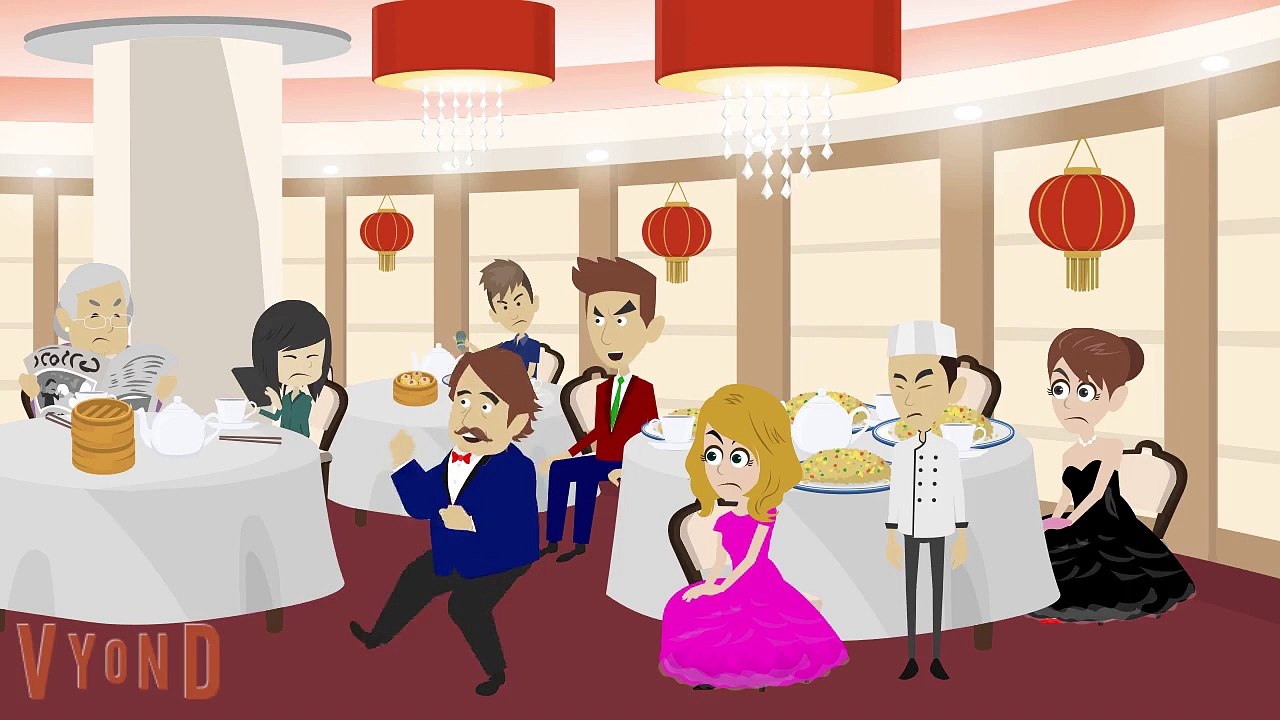 Weirdo at the Restaurant (Made by Cornelius McDonald - JCAW Girls)