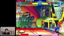 (ARC) Marvel vs Capcom - 25 - Let's try to get to fight Gold War Machine - Lv Normal