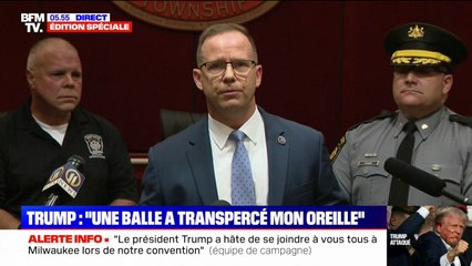 Donald Trump attaqué: "Nous ne sommes pas en mesure d'identifier le tireur présumé", indiquent les forces de l'ordre