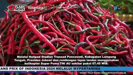 Kunker di Tanggamus, Presiden jokowi Sidak RSUD dan Pasar Kota Lampung