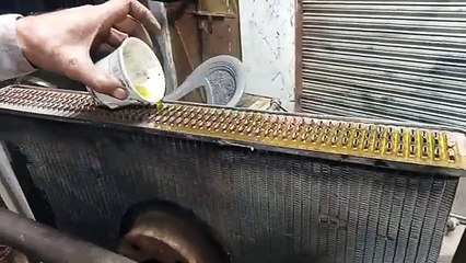 Radiator_Cleaning.#viral_#Daily Motion#radiator#skills__@princeRadiator(360p)