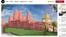 Bihar Unveils World’s Biggest Ramayan Temple