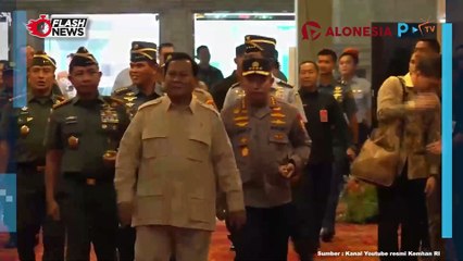 Prabowo Beri Pembekalan Kepada 90 Calon Perwira Remaja TNI-Polri 2024: Profesi Ini Terhormat dan Mulia, Tapi Butuh Kerelaan