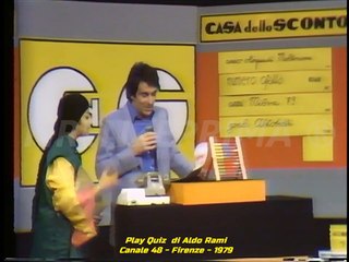 Play Quiz di Aldo Rami - Canale 48 - Firenze -1979