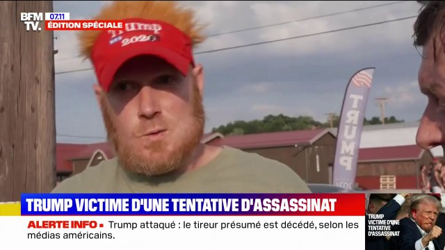 Nous le montrons du doigt : ce témoin affirme avoir désigné le tireur qui a attaqué Donald Trump lors d'un meeting