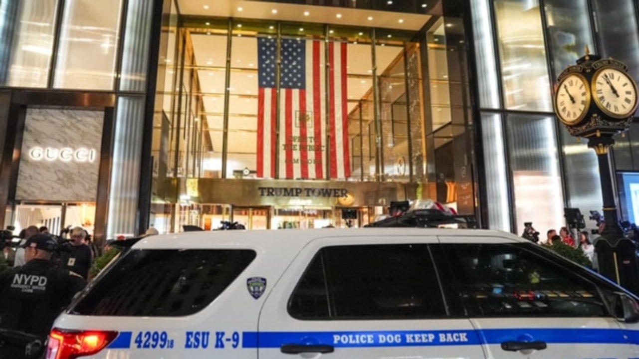 Trump Tower önünde yoğun güvenlik önlemleri alındı