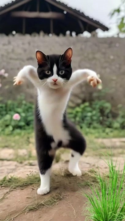 Cat dance....