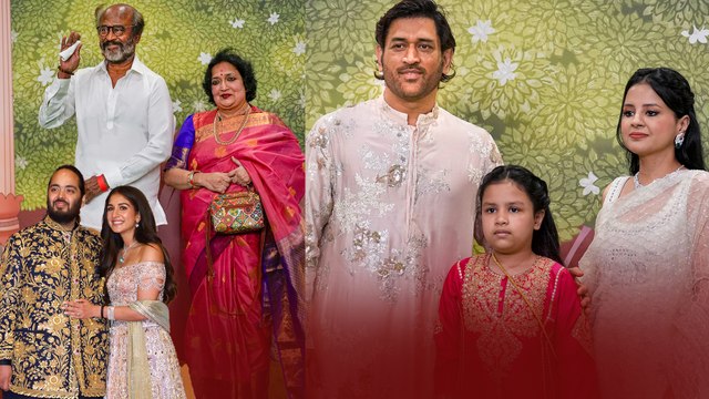 Anant Ambani, Radhika Marchant Wedding Celebrations లో సెలబ్రిటీల హంగామా...| FilmiBeat Telugu