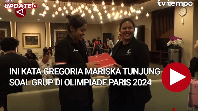 Ini Kata Gregoria Mariska Tunjung Soal Grup di Olimpiade Paris 2024