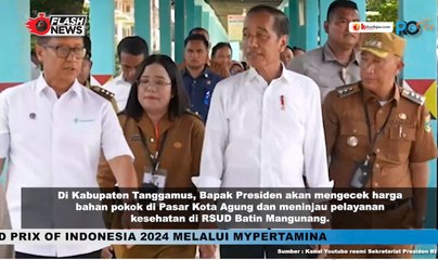 Presiden Jokowi Kunjungi Tanggamus saat Kunker di Lampung