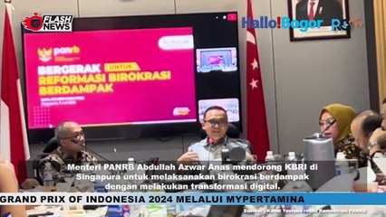 Menteri Anas Dukung KBRI Singapura Tingkatkan Integrasi Layanan Digital