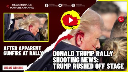 Tải video: Breaking News Donald Trump Attack | Trump Leaves Hospital Donald Trump Rally Shooting